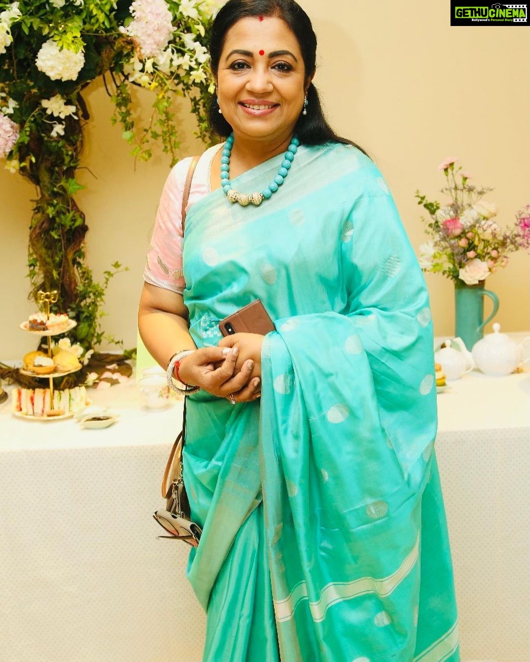 Poornima Bhagyaraj Instagram At the inauguration of the style centre