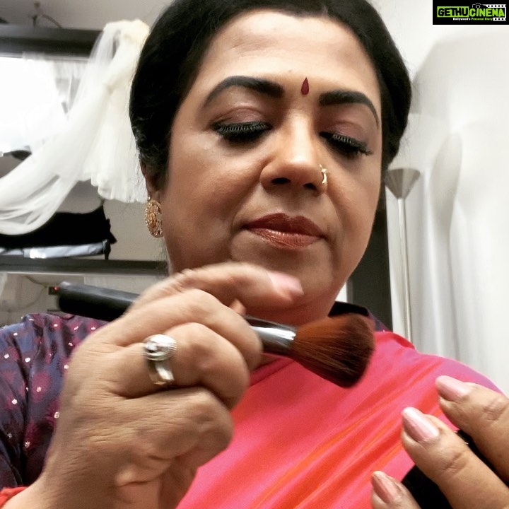 Poornima Bhagyaraj Instagram - Practice makes it perfect š . Love what Iām doing