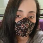 Poornima Bhagyaraj Instagram - Beautiful Trisha in our divine fragrant vetiver masks