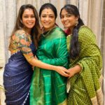 Poornima Bhagyaraj Instagram - Happy daughters day Amlu and Kiki