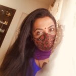 Poornima Bhagyaraj Instagram - And the use of masks continue