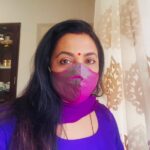 Poornima Bhagyaraj Instagram - And the use of masks continue