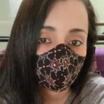 Poornima Bhagyaraj Instagram – Beautiful Trisha in our divine fragrant vetiver masks