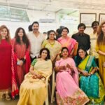 Poornima Bhagyaraj Instagram - A happy Diwali lunch with friends during these difficult times. Thank you all