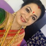 Poornima Bhagyaraj Instagram - Dressed up for #ZeekudumbaVirudhugal2020 @zeetamizh Beautiful jewellery from @rimliboutique ✨ Blouse @poornima_bhagyaraj & team