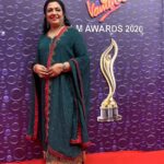 Poornima Bhagyaraj Instagram - Thank you Rehana for the lovely outfit. You made my day😍🤗