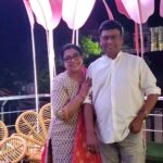 Poornima Bhagyaraj Instagram - 36 years with my better half. Love you
