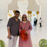 Poornima Bhagyaraj Instagram - At the sheikh zayed grand mosque, Abu Dhabi