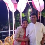 Poornima Bhagyaraj Instagram - 36 years with my better half. Love you