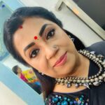 Poornima Bhagyaraj Instagram - Thanks to @rimliboutique for the jewellery and blouse by @poornima_bhagyaraj for #Kodeeshwari