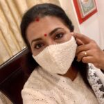 Poornima Bhagyaraj Instagram - A mask to match every occasion with a cool outfit