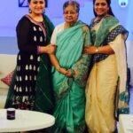 Poornima Bhagyaraj Instagram – When my mom was a surprise guest on khushboo’s show. Happy birthday mom. I love you