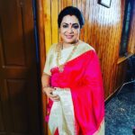 Poornima Bhagyaraj Instagram – Kanmani shoot. Thanks for the lovely jewellery @new_ideas_fashions new ideas fashion jewellery