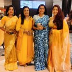 Poornima Bhagyaraj Instagram - Second day of Siima. @rehanabasheerofficial thank you for the beautiful outfit