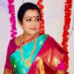 Poornima Bhagyaraj Instagram - Behind the scenes @suntv #kanmani #serial on sun tv mon- sat 8.30 pm@shanthnu @khushsundar @kikivijay11 @mahalikeme