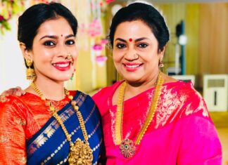 Poornima Bhagyaraj Instagram - Wedding times at coimbatore 😇❤️