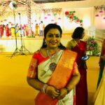 Poornima Bhagyaraj Instagram – Wedding times at coimbatore 😇❤️