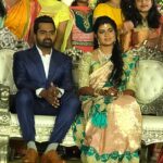Poornima Bhagyaraj Instagram – Wedding times at coimbatore 😇❤️