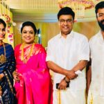 Poornima Bhagyaraj Instagram – Wedding times at coimbatore 😇❤️