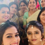 Poornima Bhagyaraj Instagram – Wedding times at coimbatore 😇❤️