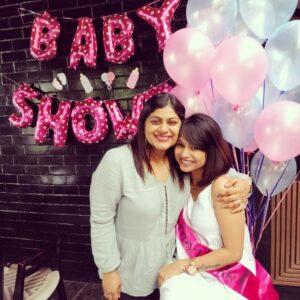 Poornitha Instagram - It’s Been 2 weeks since my surprise baby shower which was completely planned and executed by the person who has inspired me to be a better person @adithysrinaath and the love of my life @rohit_aravindakshan. These two put in so much to make it extremely special for me and gave me one of the happiest days of my life.Thank you both so much and I love you more than you know it.Also thank you my lovely girlfriends who came and made it an unforgettable day for me. #bestdayever #babyshower #vscocam #vsco