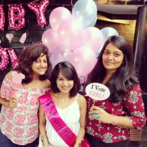 Poornitha Instagram - It’s Been 2 weeks since my surprise baby shower which was completely planned and executed by the person who has inspired me to be a better person @adithysrinaath and the love of my life @rohit_aravindakshan. These two put in so much to make it extremely special for me and gave me one of the happiest days of my life.Thank you both so much and I love you more than you know it.Also thank you my lovely girlfriends who came and made it an unforgettable day for me. #bestdayever #babyshower #vscocam #vsco