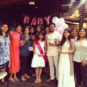 Poornitha Instagram - It’s Been 2 weeks since my surprise baby shower which was completely planned and executed by the person who has inspired me to be a better person @adithysrinaath and the love of my life @rohit_aravindakshan. These two put in so much to make it extremely special for me and gave me one of the happiest days of my life.Thank you both so much and I love you more than you know it.Also thank you my lovely girlfriends who came and made it an unforgettable day for me. #bestdayever #babyshower #vscocam #vsco