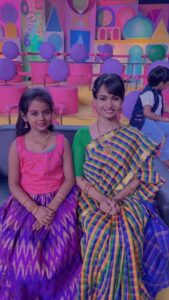 Poornitha Instagram - Reels with real star❤️@little_star_kavya  @zeetamizh  #funnyvideos  #funnyreels #zeetamil