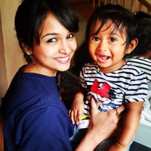 Poornitha Instagram - Didnt you just go "awww" at this picture as soon as you saw it? :)
What a perfect picture! Happy mommy, happy baby, happy life. Motherhood is so easy and breezy! ahhhhhhhhh....NOPE.
Actually the only place where that's true is social media 😂 the only place where babies don't cry and mommies don't get tired and when there's no zillionth load of laundry to do. Ah! The social media world ;) if only that was the truth. 
This is one of million moods of Navya's you can see in a day. Babies are just as moody like adults. Surprise surprise!! Ofcourse their giggles are cuter but their giggly non fussy moods are just as rare as the Hailey's comet.
Motherhood or just actually adulthood is far from perfect. We just have to do what works for us. Whatever keeps us sane. If that means “not perfect“ then so be it. Your way of dealing with things may sound crazy to some. So what? 
Being crazy needs guts.
Being yourself needs strength.
Being you needs confidence. 
Comparing our life to others. We see only one moment of someone's life and believe that’s their whole life.Nope. That is just one moment. That's all. Just like this picture of Navya and me. this is just one moment. I really do have to keep reminding myself that and I find peace in that. It's so easy to fall into a rut of thinking our life is not good enough. That we have to be doing so much more! And never being satisfied with anything.. But remember, moments pass. Days pass. The next one comes zooming in..And that moment will pass too..and not just the happy ones. If you're not having the best day, it's ok. Sometimes it's ok to have a tub of icecream for dinner and go to bed. Stop beating yourself up. Tomorrow will come. A new day. Your day :) and life will go on ! #youareimportant #nobodyisperfect #kalyaniunfiltered #vsco #vscocam