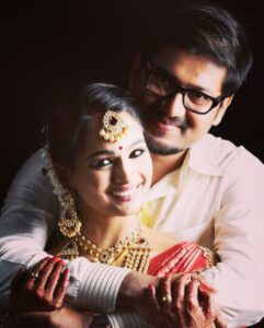 Poornitha Instagram - How is it 5 years already?! It seems like just yesterday that I got ready and came to the mandap to marry you :) Even though the wedding is such a blur to me, I can remember that one moment very clearly. The moment when I entered the mandap, you saw me all ready for the first time and gave me this smile that said, This is it! We're going to be partners forever :) You have been the perfect husband through all the ups and downs we've had and I can't imagine my life without you, Rohit :)
Here we are, in Birmingham, a place so far away from our life thus far and yet this feels perfectly like home, with you. I can't wait  to discover more and more about us for the rest of our lives and have a lot of fun with you and Navya along the way. Happiest 5th anniversary to you, my love :) #weddinganniversary #soulmate #kalyaniunfiltered #vsco #vscocam