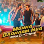 Prabhu Deva Instagram - Chulbul Pandey aur Meri jugalbandi dekho with 'Munna Badnaam Hua'. Song out today! #MunnaBadnaamHuaOutToday (Link in bio) @beingsalmankhan @arbaazkhanofficial @aslisona @saieemmanjrekar @kichchasudeepa @nikhildwivedi25 @warinahussain @thesajidwajid @badboyshah @imkamaalkhan @mamtamuzik @danishsabri12 @vaibhavi.merchant @skfilmsofficial @saffron_bm @tseries.official @setwetstyling