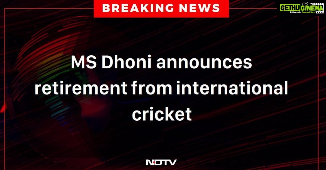 Prakash Raj Instagram - All good things will come to an end ..but .. HOW I WISH THIS DIDN’T #ThankYouDhoni .. you will remain my most inspiring ROCKSTAR .. wishing you the best on a new journey..