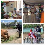 Prakash Raj Instagram - Distributing water bottles , glucose drinks n biscuits to doctors, nurses,police ..empowering poor and feeding stray cattle too .. Let us instil HOPE n celebrate HUMANITY...🙏#JustAsking WE ARE ALL IN IT TOGETHER.. LETS FIGHT TOGETHER... a #prakashrajfoundation initiative