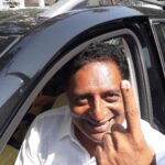 Prakash Raj Instagram – He voted ! Did you ? 
Kindly go and vote . Vote for democracy , vote if you are tired with your system and want to bring in change with this country ! Vote for your right MP so he can choose a right PM for you ! 
#bangalorecentral 
#independentcandidate 
#whistlegevotehaaki 
#serialno14 Bangalore, India