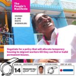 Prakash Raj Instagram - Negotiate for a policy that will allocate temporary housing to migrant workers till they can find or build permanent houses -@prakashraaj Time to ask ! Time to ask for your rights ! Time to ask for accountable politics ! Election symbol - Whistle Serial no -14 #Bangalore