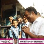 Prakash Raj Instagram – ‪@prakashraaj ‘s only focus is to make sure that people should understand the importance of accountable politics! To make people believe that they have a right to ask !! Banglore choose a leader that you & the entire country will be proud of ..‬
‪Our symbol- Whistle‬
‪Serial no -14‬
‪#WhistleGeVoteHaaki ‬