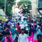 Prakash Raj Instagram – #WhistleGeVoteHaaki #prakashraj campaigning in sarvagnanagar today , #bangalorecentral #independentcandidate #loksabhaelections2019 Govindpur Bangalore