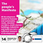 Prakash Raj Instagram – All development should be humane and sustainable; roads, elevated corridors, multi-storied buildings, industries and malls are not a sufficient measure of development.
#thepeoplesmanifesto #WhistleGeVoteHaaki #bangalorecentral #independentcandidate #prakashraj #prideofkarnataka Bangalore, India