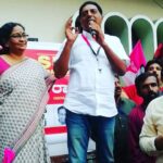Prakash Raj Instagram - Voice of karnataka. Supporters of SUCI WHISTLE GE VOTE Malleswaram, Karnataka, India