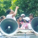 Prakash Raj Instagram – Prakashraj campaigning at CV Raman Nagar today. Pink is the colour of the season . #alternatepolitics on the way . #whistlegevotehaaki #serialno14 #bangslorecentral #independentcandidate Chamrajpet