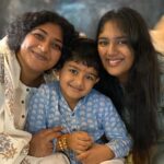Prakash Raj Instagram - Happy #Rakshabandhan everyone…my family… my bundles of joy 🤗🤗🤗 ….I’m so blessed