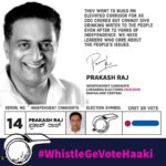 Prakash Raj Instagram - They want to build an elevated corridor for 30 odd crores but cannot give drinking water to the people even after 72 years of independence. We need leaders who care about the people’s issues. join - http://bit.ly/joinPrakashRaj. #Prakashraj #WhistlegeVoteHaaki Prakash Raj