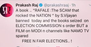 Prakash Raj Instagram - Is this FAIR ELECTIONS ???? #Prakashraj #WhistlegeVoteHaaki #VoteforWhistle #thinkmaadivotemaadi #chaloparliament #citizensvoice #changeisachoice #VoteforPrakashRaj #whistleblower #whistlehodi #shivajinagar #shantinagar #cvrramannagar #rajajinagar #gandhinagar #mahadevpura #sarvagnanagar #chamarajpet #bangalorecentral Bangalore, India