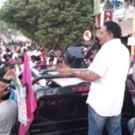 Prakash Raj Instagram – Prakashraj receives a resounding welcome in C.V Raman Nagar, you can only hear whistles for miles. Thank you whistle blowers for your support #WhistlegeVoteHaaki #VoteforPrakashRaj #VoteforWhistle #independentcandidate #bangalorecentral