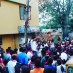 Prakash Raj Instagram - Campaigning in srirampuram Srirampuram