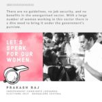 Prakash Raj Instagram – There are no guidelines, no job security & no benefits in the unorganised sector. With a large number of women working in this sector there is a dire need to bring it under the government’s purview. Let’s speak for our women. #womensafety #womanpower #wordofaleader #prakashraj