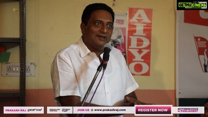 Prakash Raj Instagram - “Be my booth leader”. join - http://bit.ly/joinPrakashRaj. #Prakashraj #thinkmaadivotemaadi #chaloparliament #citizensvoice #changeisachoice #shivajinagar #shantinagar #cvrramannagar #rajajinagar #gandhinagar #mahadevpura #sarvagnanagar #chamarajpet #bangalorecentral Bangalore, India