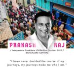 Prakash Raj Instagram – Get connected to our campaign by joining our official WhatsApp group. Link in Bio .
Or visit our website – www.prakashraj.com
Or give us a missed call on 7412-931-931