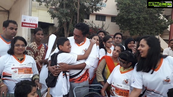 Prakash Raj Instagram - Some really beautiful moments from today mornings #rarediseaseawareness thank you #Bangalore #stjosephhighschool