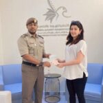 Pranitha Subhash Instagram - Honoured to receive the Golden Visa from UAE 🇦🇪